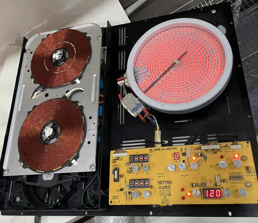 Nhận Sửa Bếp Từ Quận 7 Từ 2,3,4 Vùng Nấu