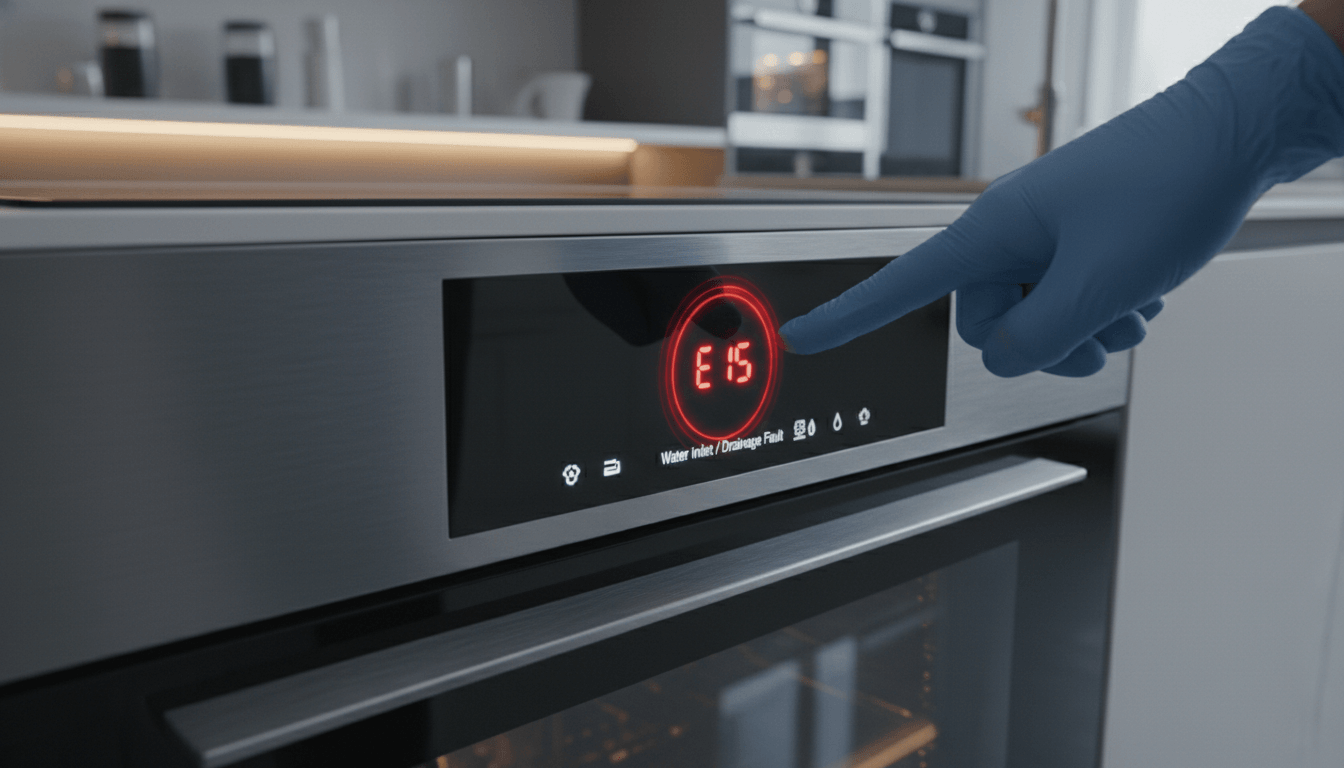 Máy Rửa Chén Báo Lỗi E15